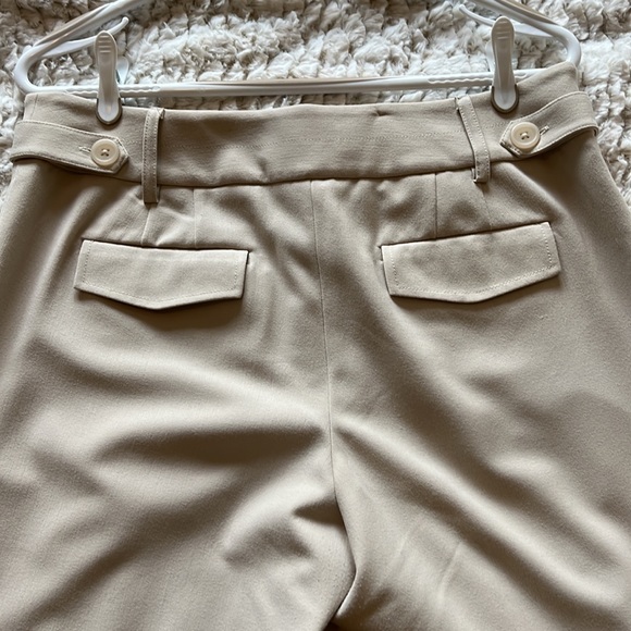 Loft Cream lined dress pant - Picture 4 of 6